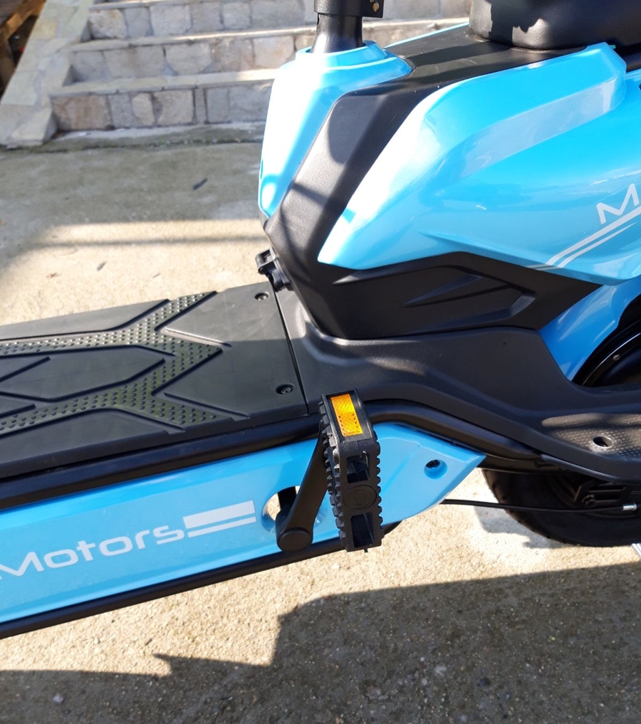 Електрически скутер-велосипед MaxMotors EBZ14 500W – BLUE - Image 4