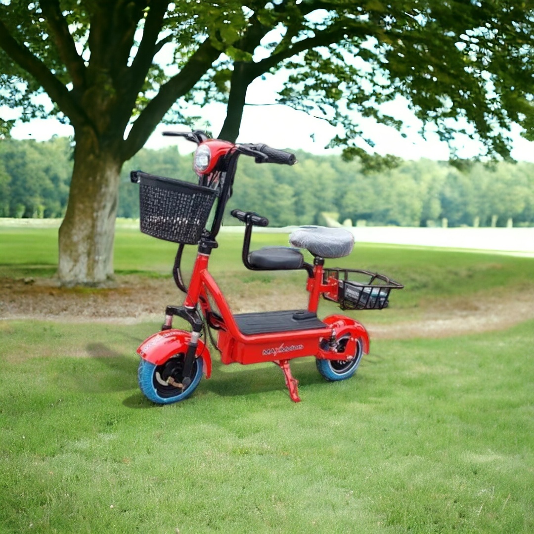 Електрически Скутер MaXmotors Мини Дизайн 350W RED - Image 3