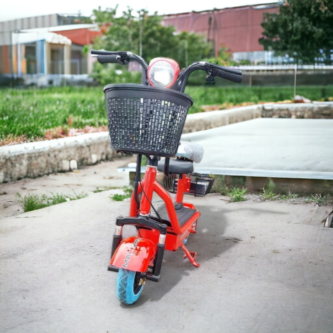 Електрически Скутер MaXmotors Мини Дизайн 350W RED - Image 2