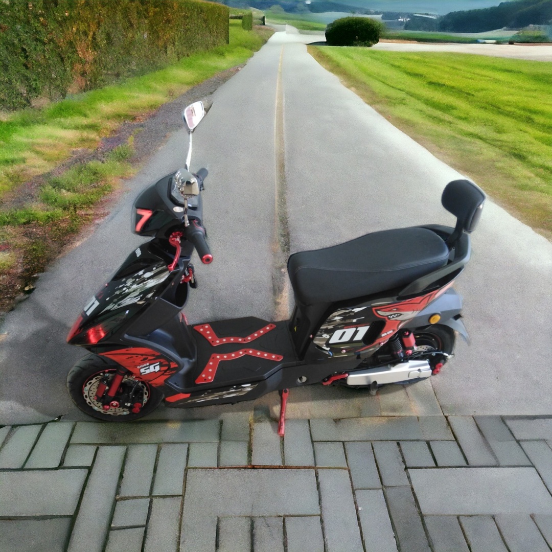 Eлектрически скутер Siege Racing SG 3000W Черен - Image 3