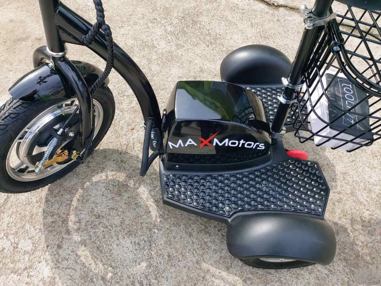 Електрическа триколка 500W Max Motors А2, цвят Черен - Image 5