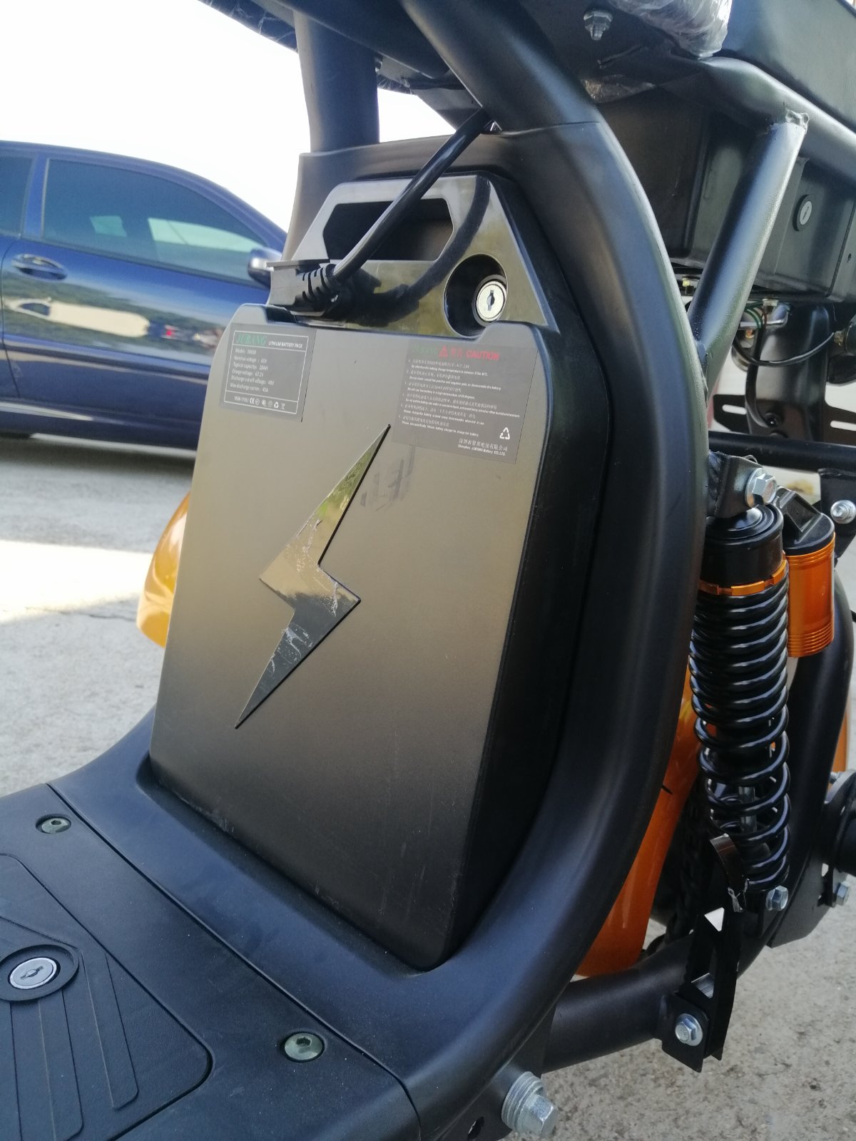 Електрическа триколка MaxMotors HARLEY 3000W GOLD - Image 8