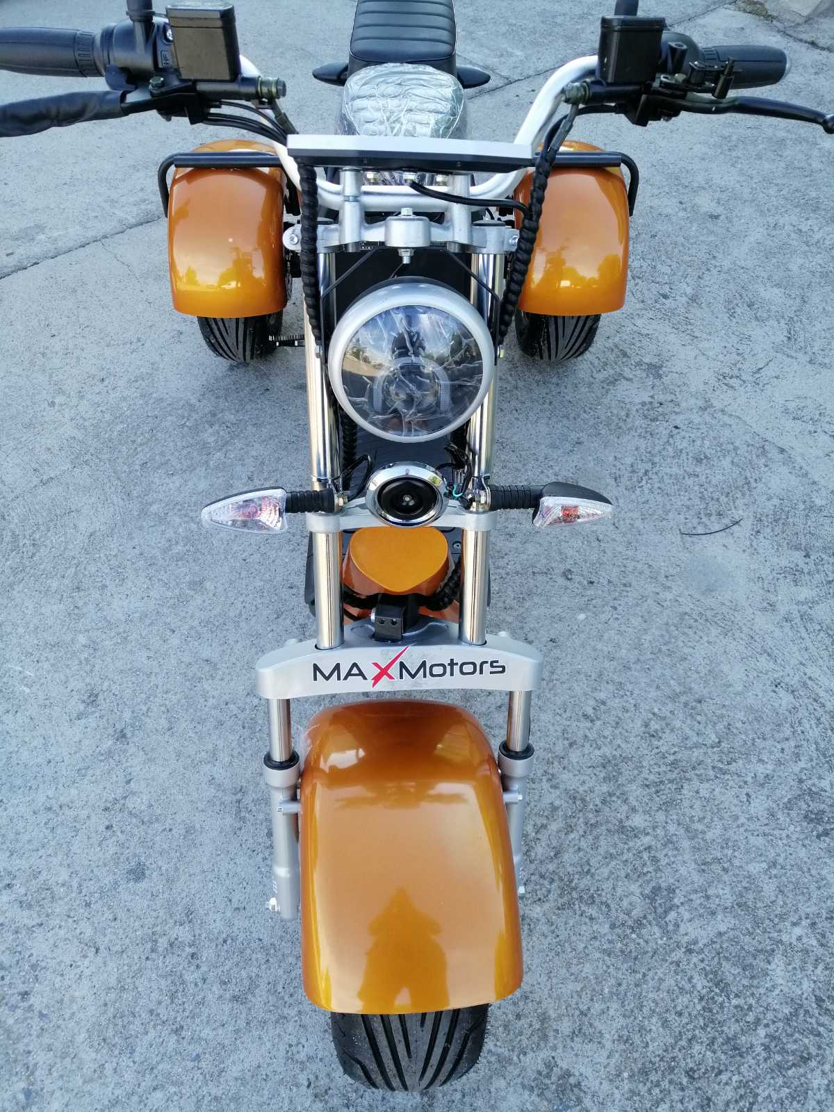 Електрическа триколка MaxMotors HARLEY 3000W GOLD - Image 9