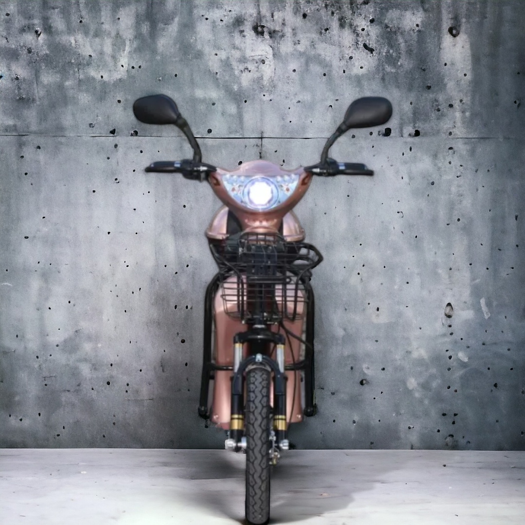Електрически скутер-велосипед MaxMotors EBZ16 500W – ROSE GOLD - Image 4