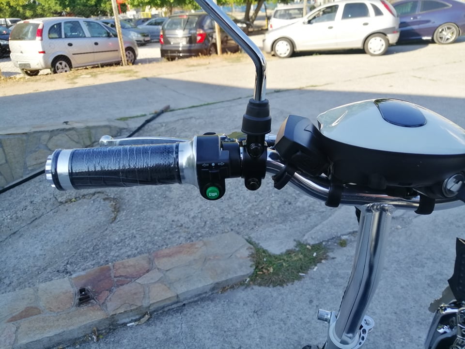 Електрическа триколка Max Motors А3 black 500W, с предно предаване - Image 6