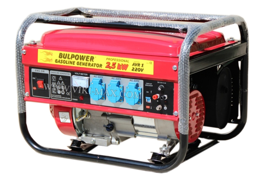 2.6 KW Генератор за ток Bulpower с вградена автоматика монофазен - Image 4