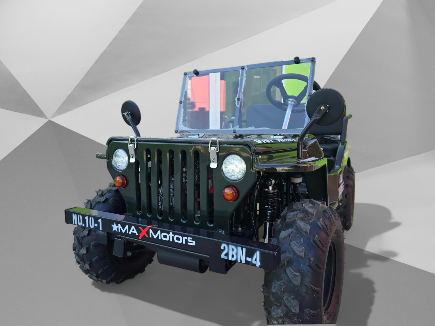 Автентичен детски Мини Джип Jeep MaXmotors Двигател Shineray: 150cc - Image 3
