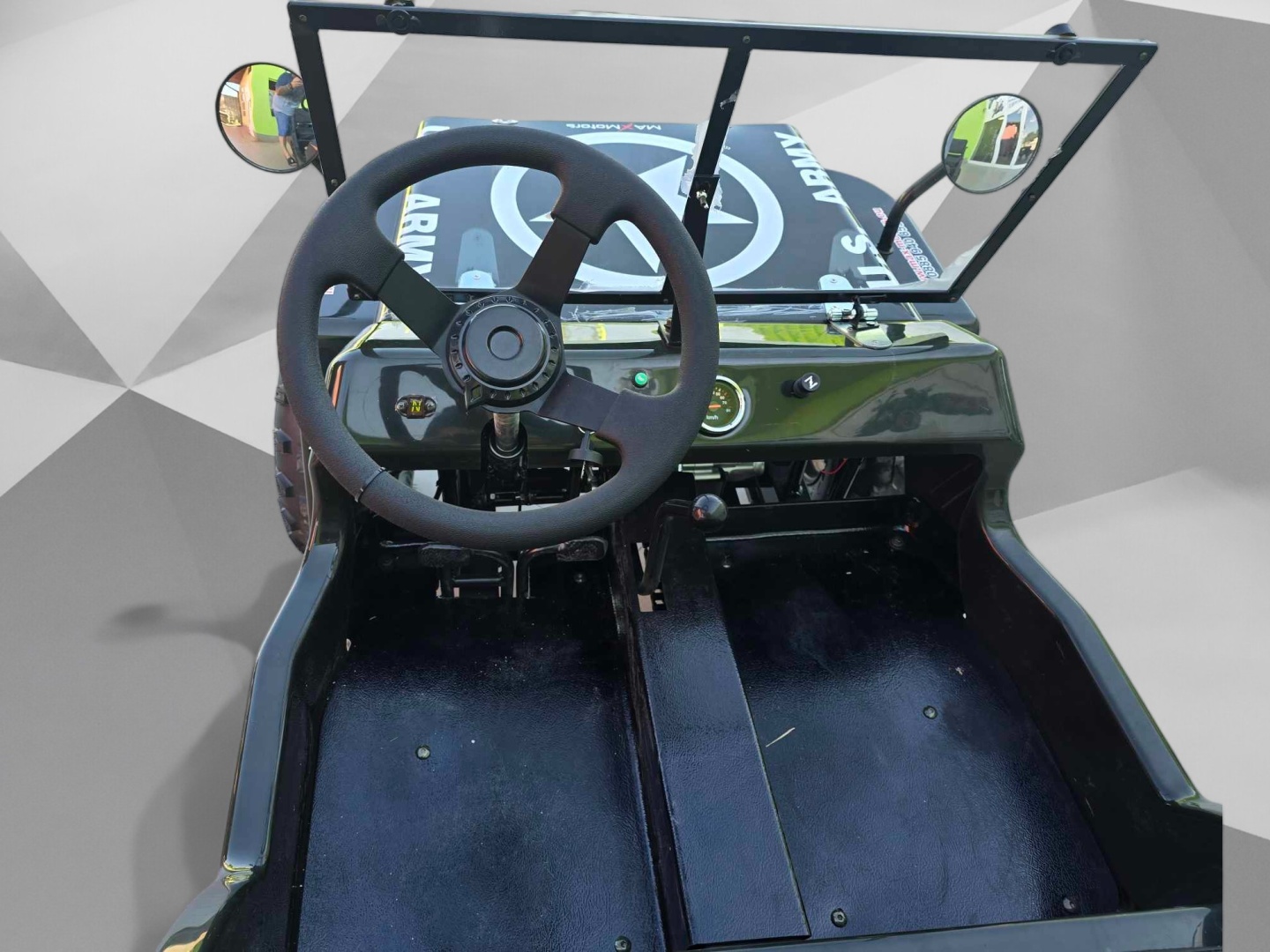 Автентичен детски Мини Джип Jeep MaXmotors Двигател Shineray: 150cc - Image 4