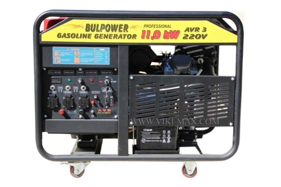 Генератор за ток 11 KW Bulpower 100% автоматичен монофазен ток - Image 2