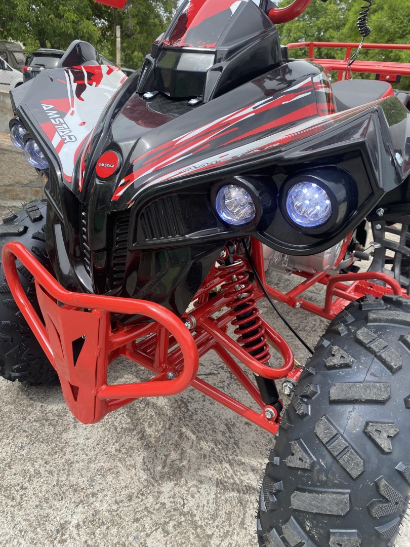 БЕНЗИНОВО ATV/АТВ 125CC AMSTAR MAXMOTORS SPORT – RED - Image 7