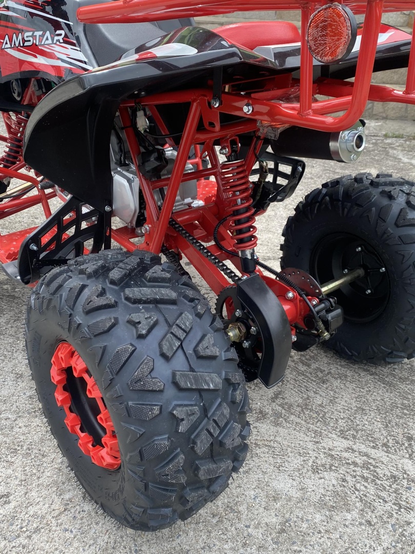 БЕНЗИНОВО ATV/АТВ 125CC AMSTAR MAXMOTORS SPORT – RED - Image 8