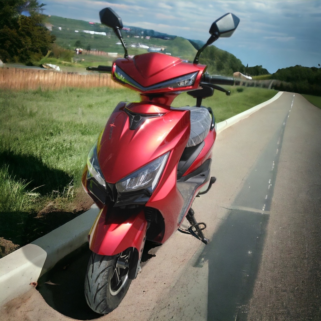 ЕЛЕКТРИЧЕСКИ СКУТЕР MAXMOTORS PowerBull 4000W Red - Image 2