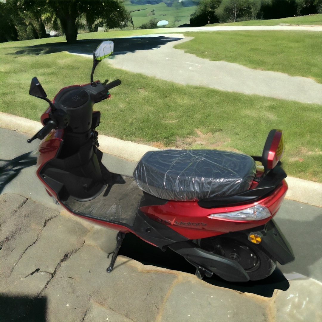 ЕЛЕКТРИЧЕСКИ СКУТЕР MAXMOTORS PowerBull 4000W Red - Image 4