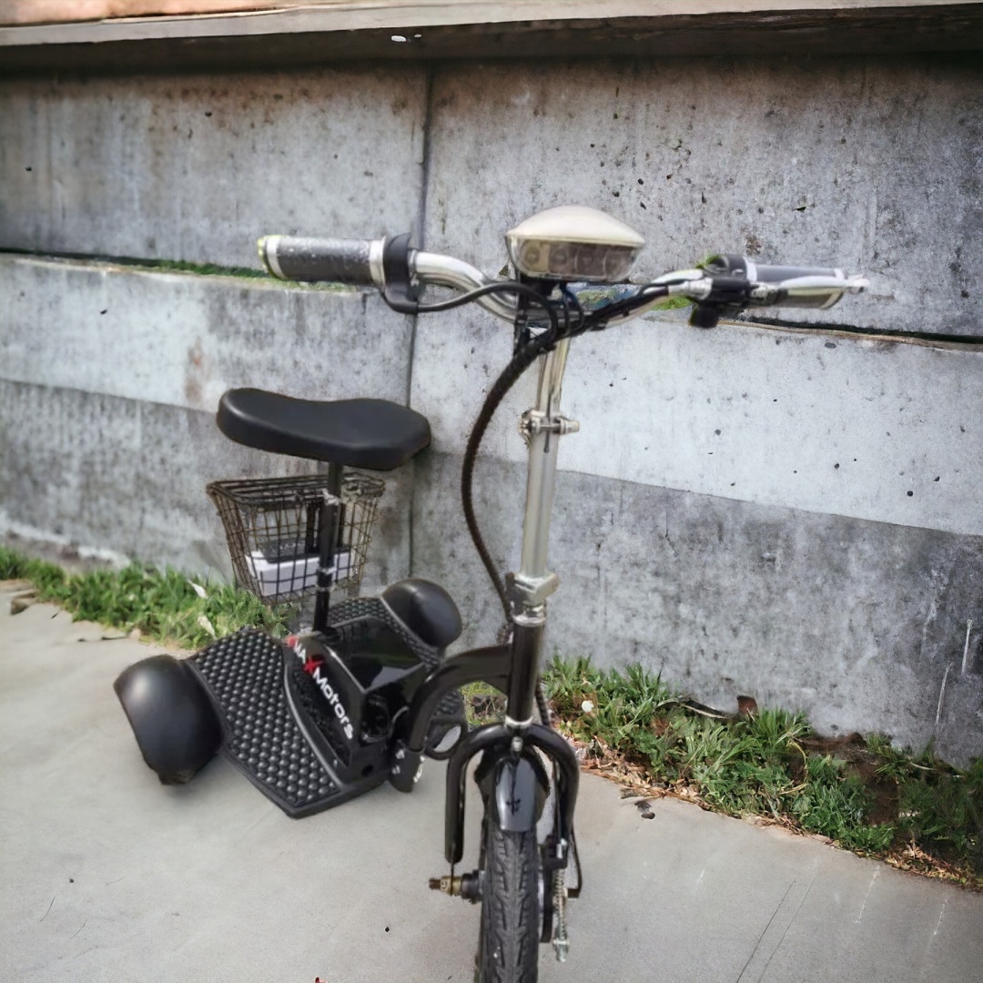 Електрическа триколка 500W Max Motors А2, цвят Черен - Image 4