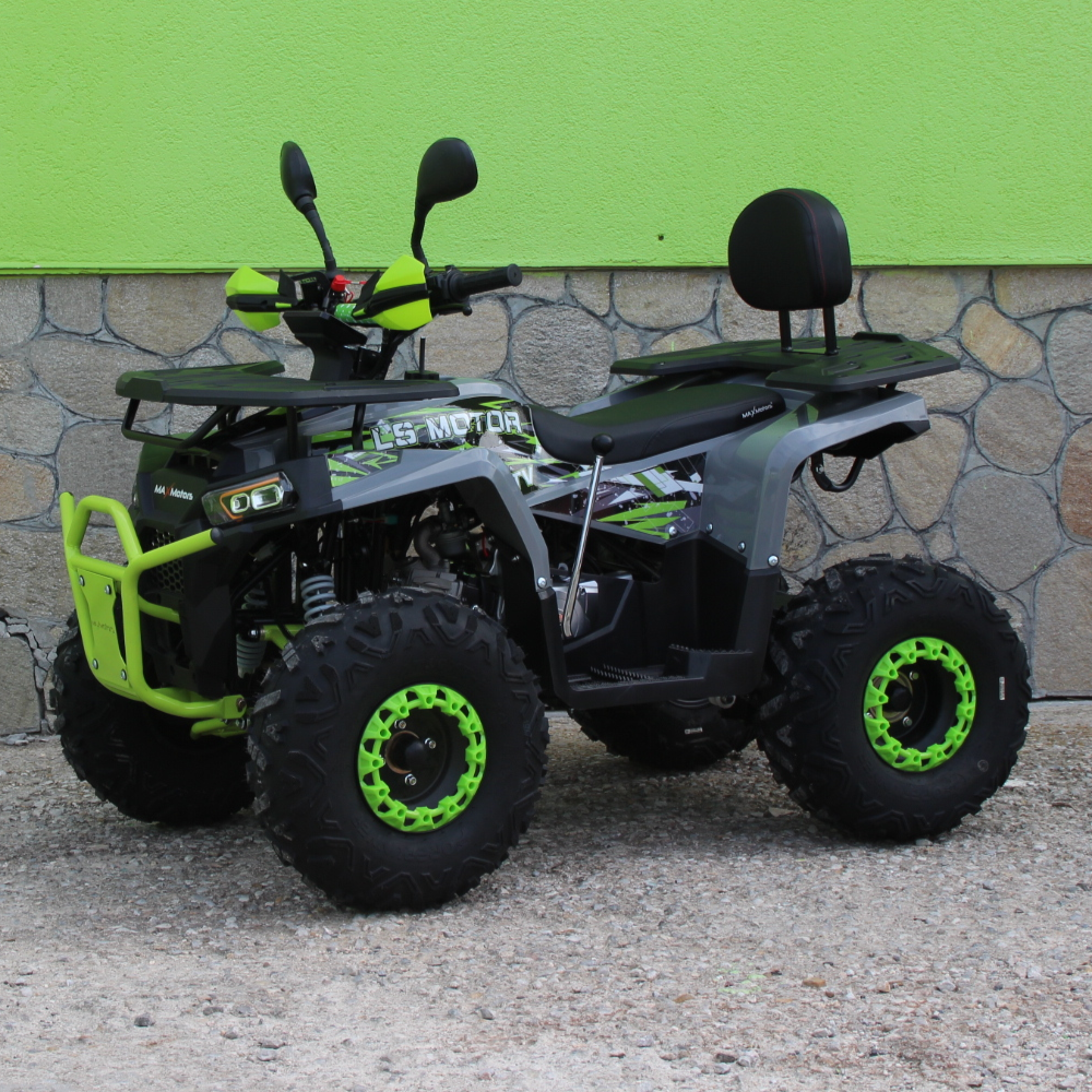 Бензиново АТВ 150сс Max Motors Predator GREEN/GRAY с автоматична скоростна кутия - Image 2