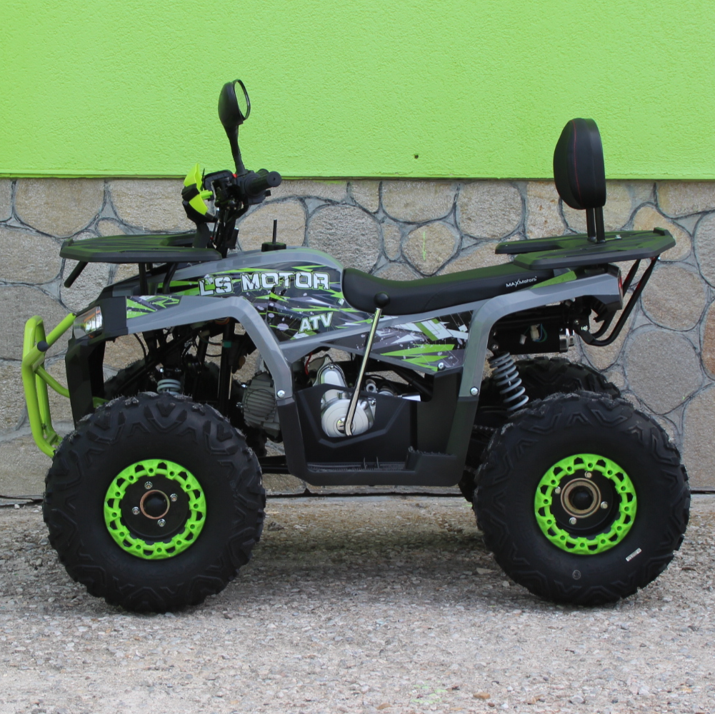 Бензиново АТВ 150сс Max Motors Predator GREEN/GRAY с автоматична скоростна кутия - Image 3