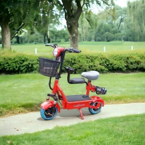 Електрически Скутер MaXmotors Мини Дизайн 350W RED