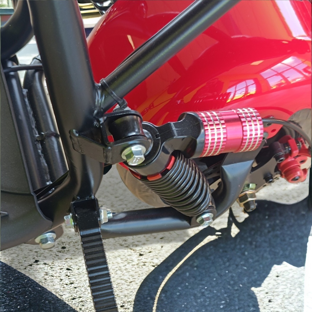 Електрически Скутер Harley 1200W MaxMotors Червен - Image 8