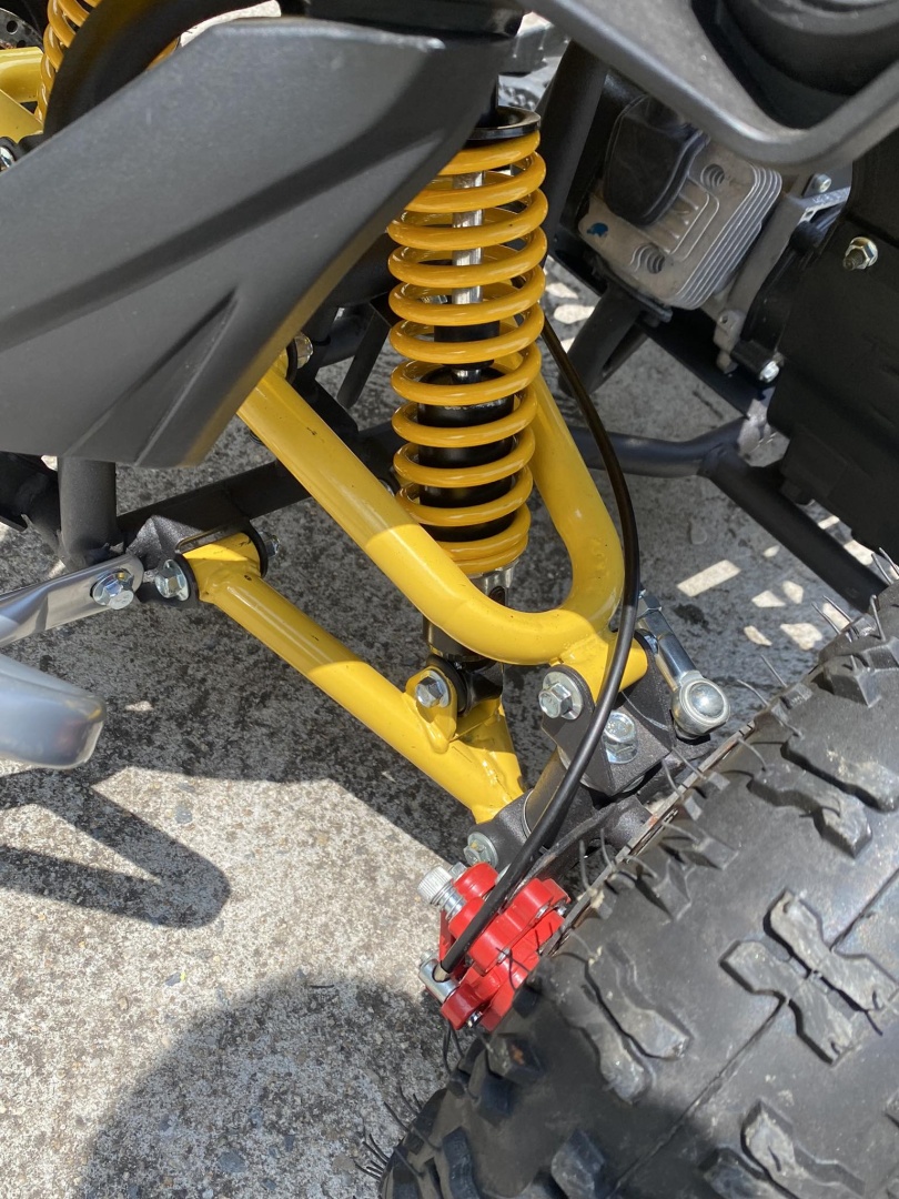 Детско бензиново ATV MaxMotors Grizzly SPORT – BLACK & YELLOW - Image 5