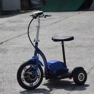 Електрическа триколка A2 | 500W, цвят Син - vikilux