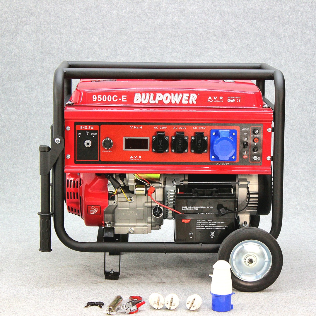 ГЕНЕРАТОР ЗА ТОК 8.5 KW BULPOWER 9500 МОНОФАЗЕН - Image 2