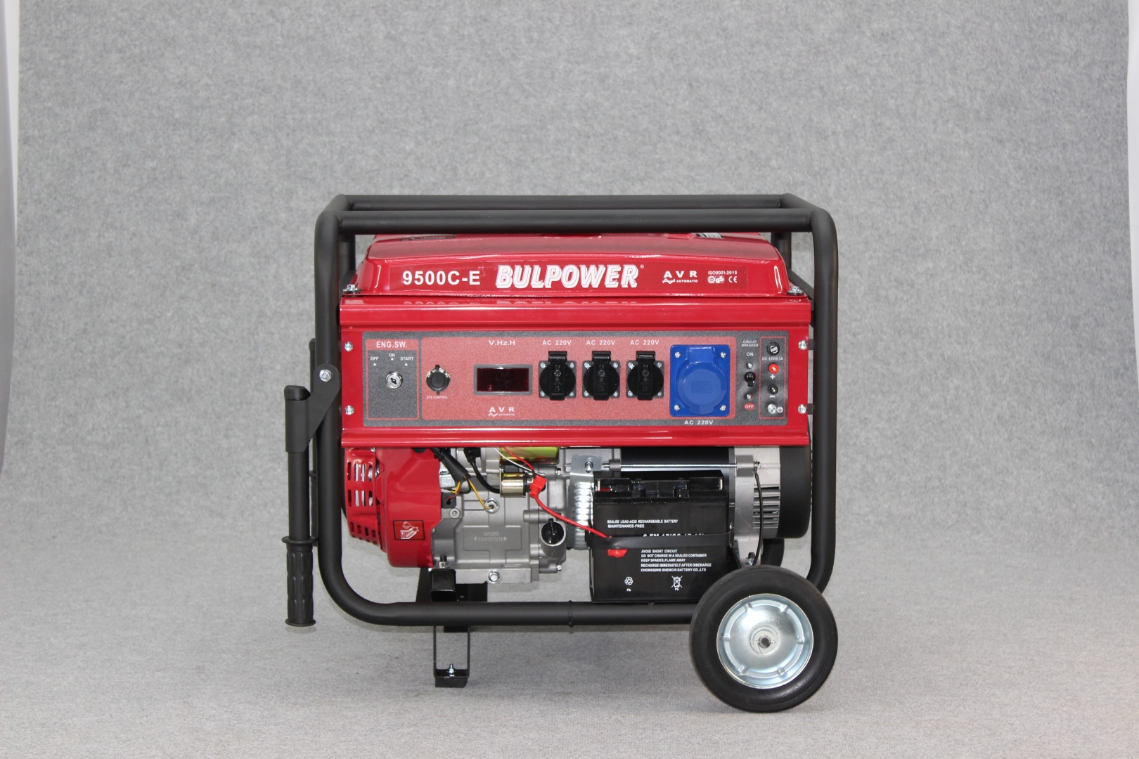 ГЕНЕРАТОР ЗА ТОК 8.5 KW BULPOWER 9500 МОНОФАЗЕН - Image 3