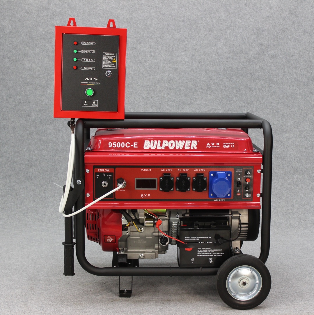 ГЕНЕРАТОР ЗА ТОК 8.5 KW BULPOWER 9500 МОНОФАЗЕН