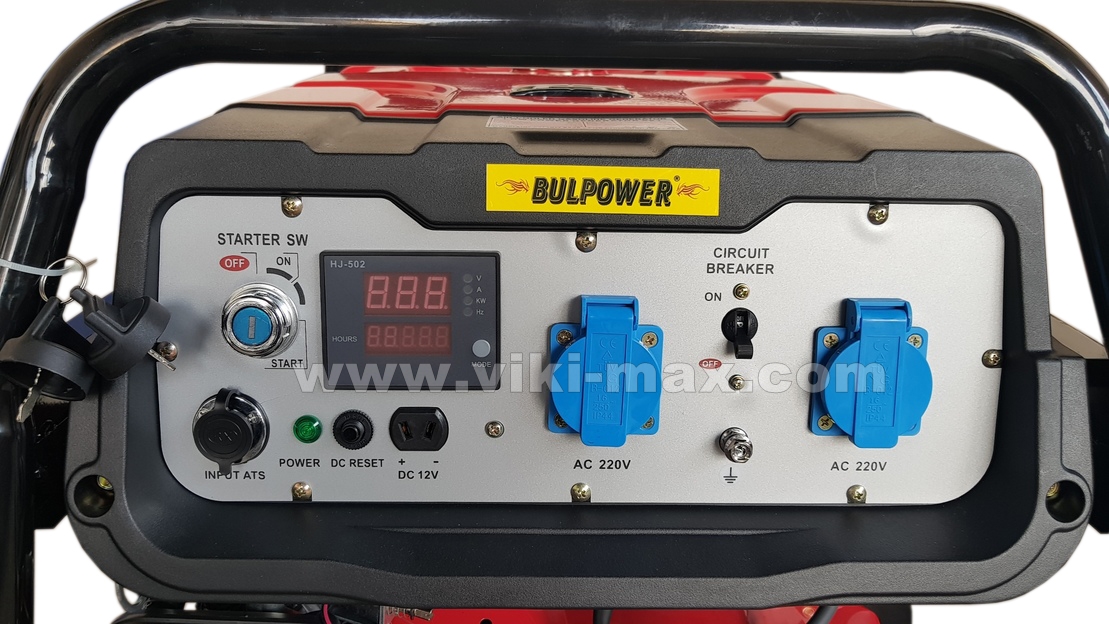 6.5 KW Генератор за ток с вградена автоматика монофазен бензин-газ - Image 5