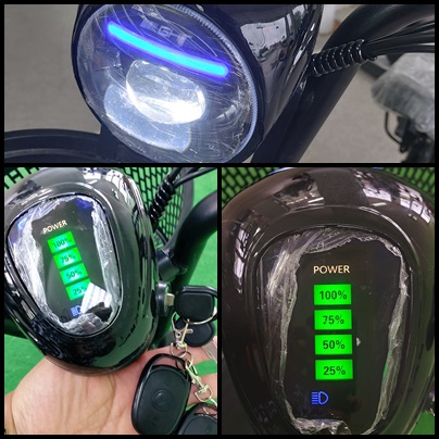 Електрически Скутер MaXmotors Мини Дизайн 350W WHITE - Image 8
