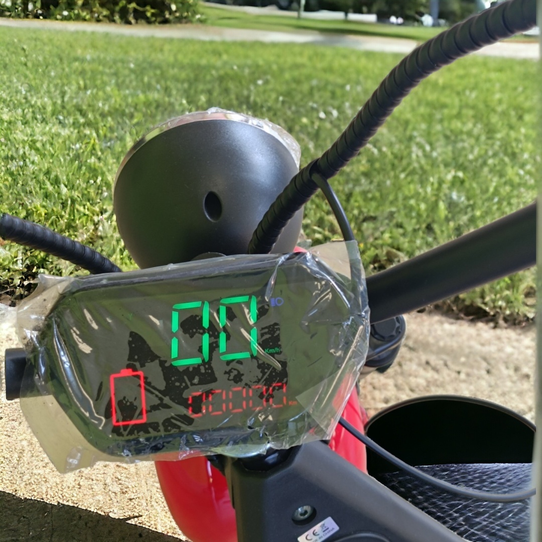 Електрически Скутер Harley 1200W MaxMotors Червен - Image 5