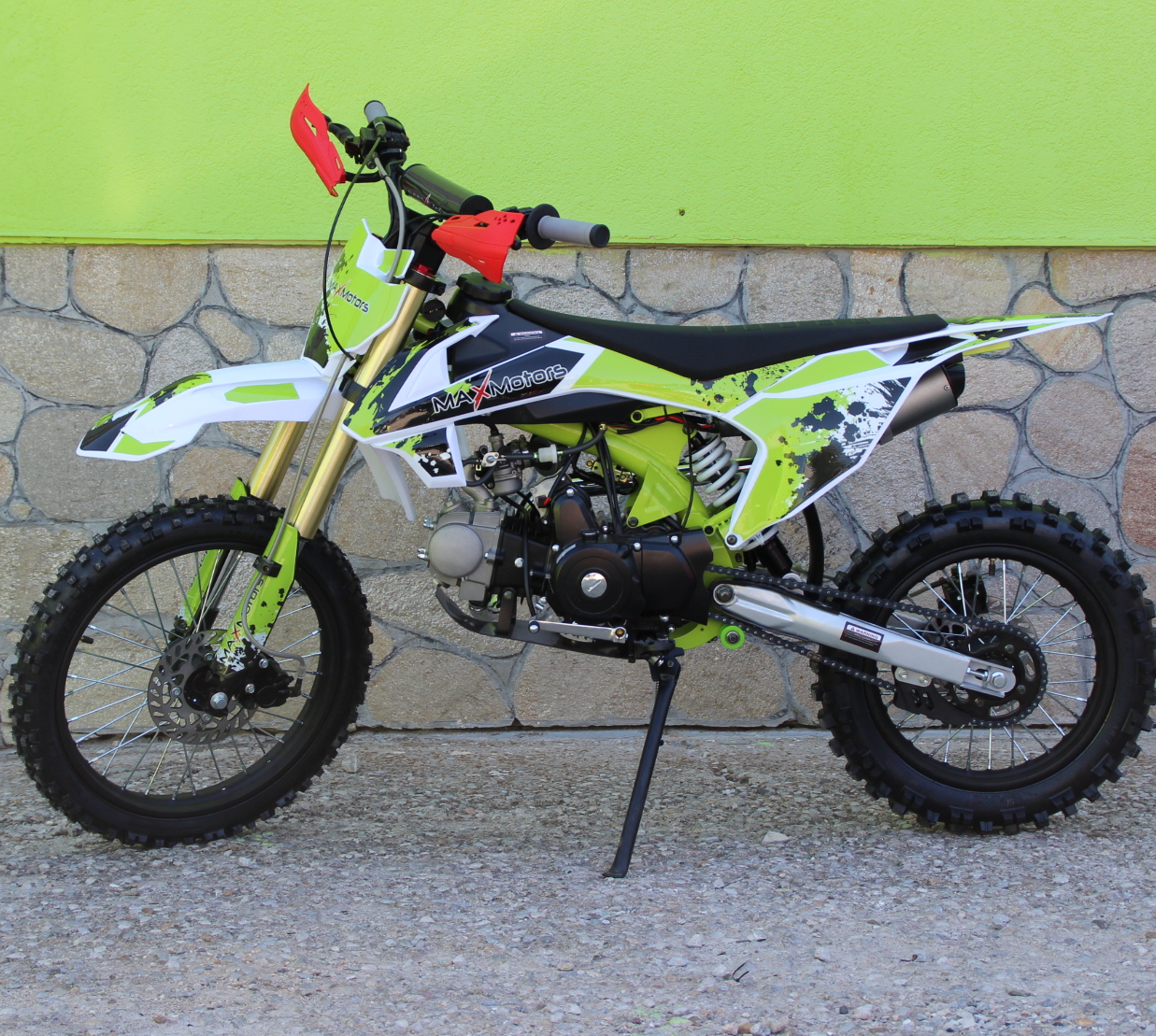 БЕНЗИНОВ КРОСОВ МОТОР 125 КУБИКА MAXMOTORS - Image 2