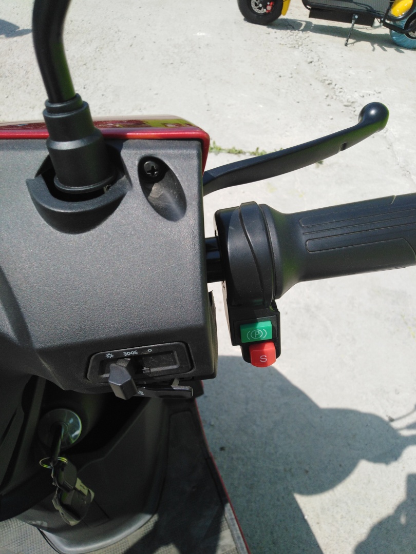 ЕЛЕКТРИЧЕСКИ СКУТЕР MAXMOTORS PowerBull 4000W Red - Image 7