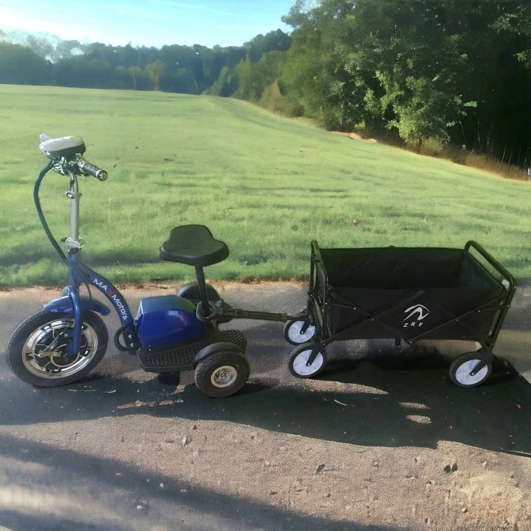 Електрическа триколка MaxMotors A2 500W с ремарке - Image 2