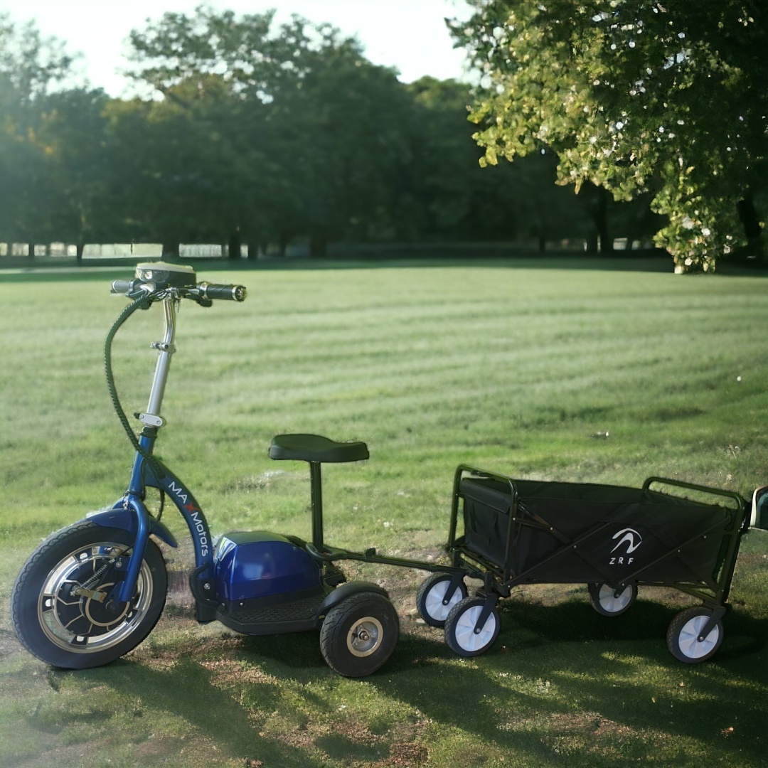 Електрическа триколка MaxMotors A2 500W с ремарке - Image 4