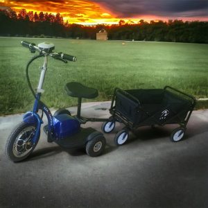 Електрическа триколка A2 | 500W, с ремарке - vikilux