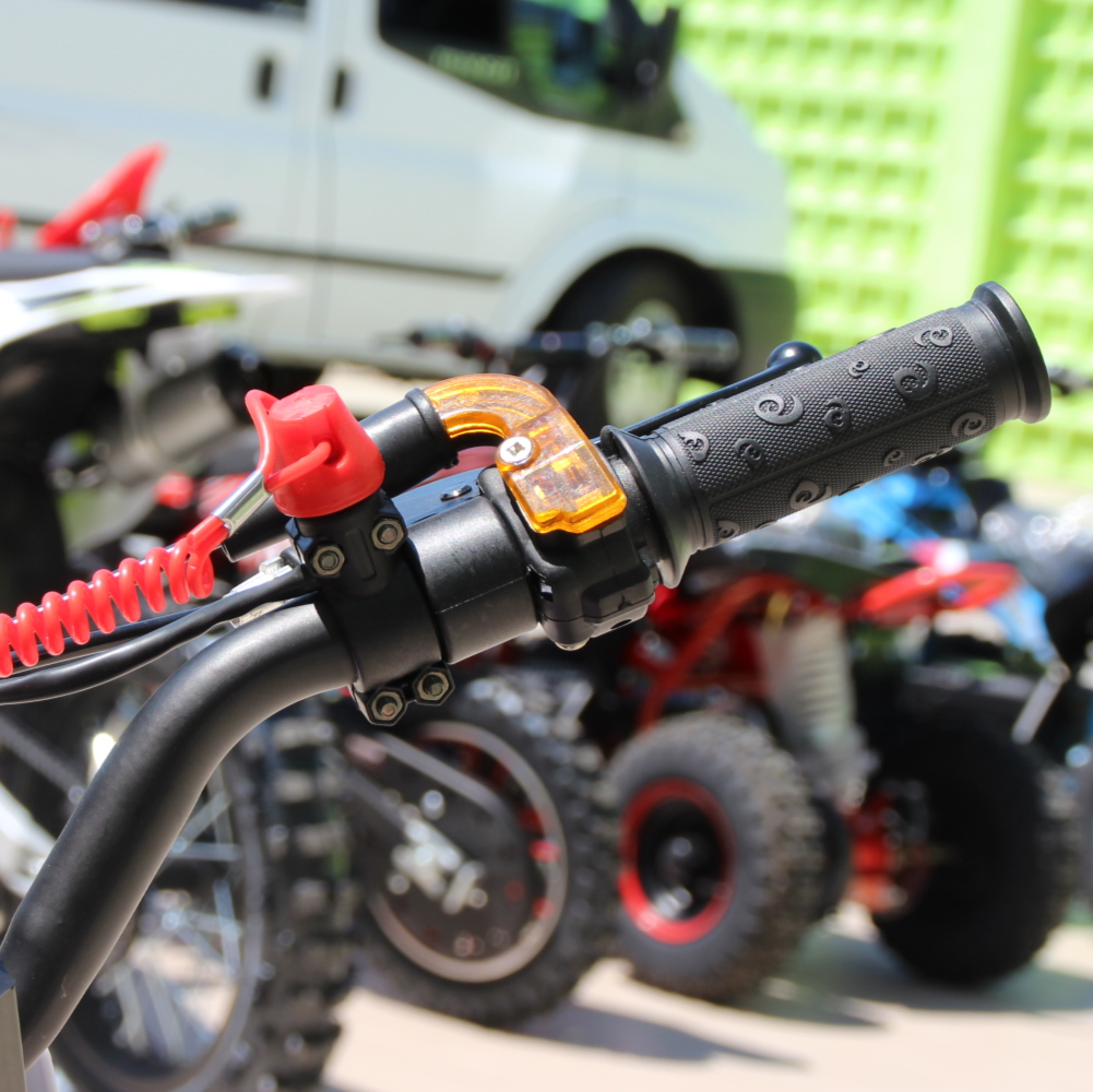 Детски Кросов Мотор 50сс кубика MaxMotors RED с електрически стартер - Image 5