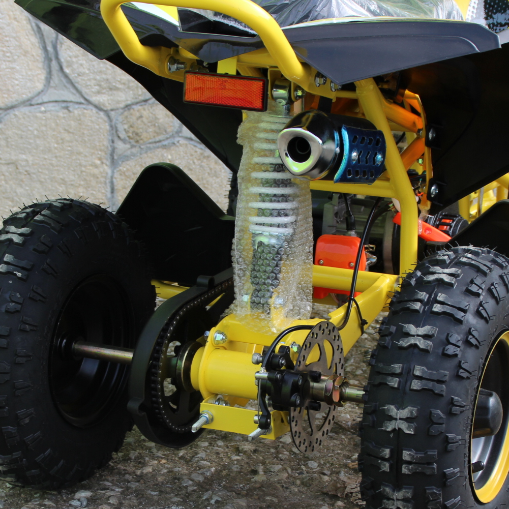 Детско бензиново ATV MaxMotors Grizzly SPORT – BLACK & YELLOW - Image 6