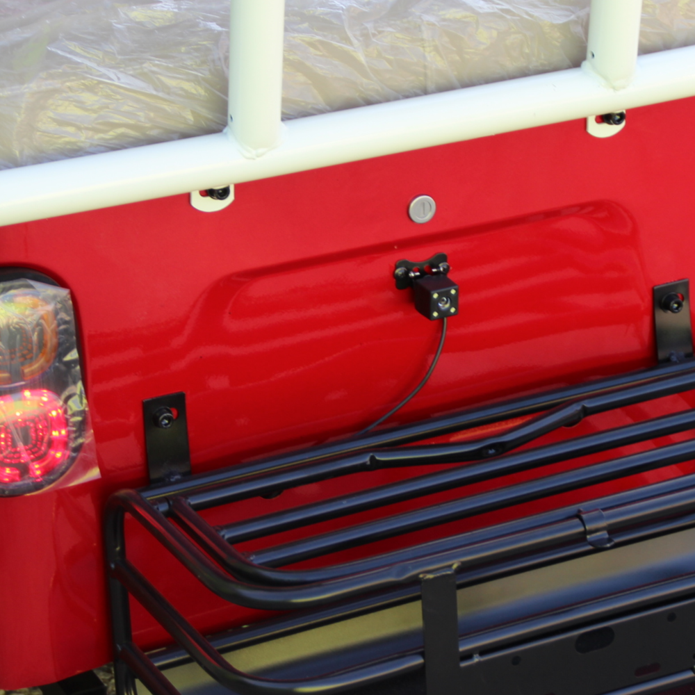Електрическа триколка Max Motors GOLF RED SOLAR, триместна - Image 8