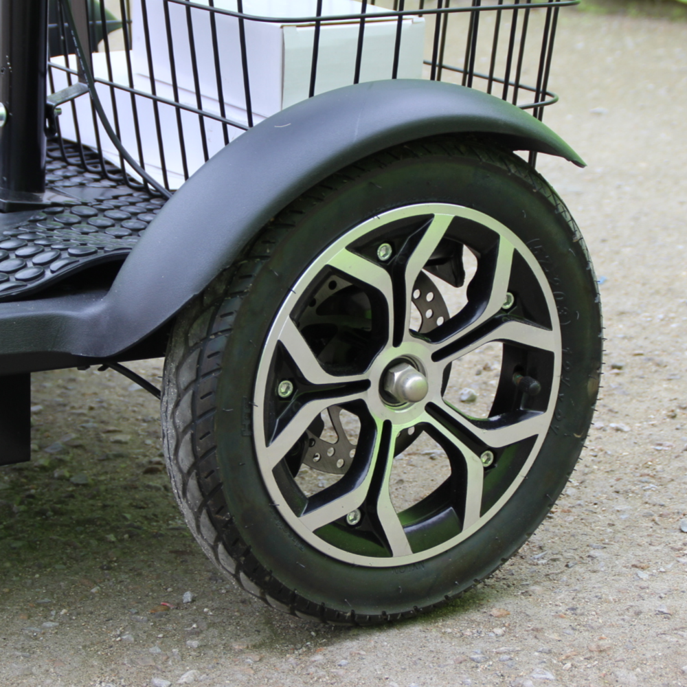 Електрическа триколка Max Motors А3 black 750W, с предно предаване - Image 9