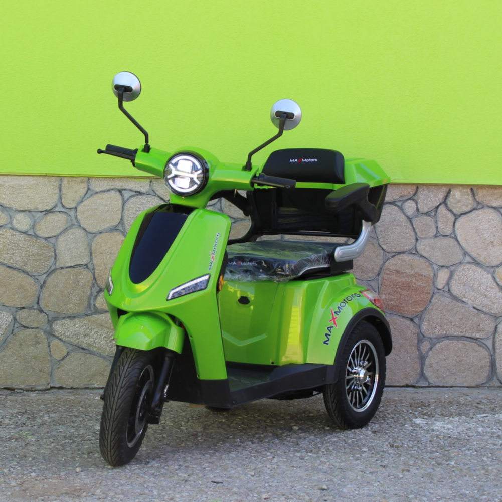 Електрическа триколка MaxMotors FM1 Lux GREEN 1500W - Image 2