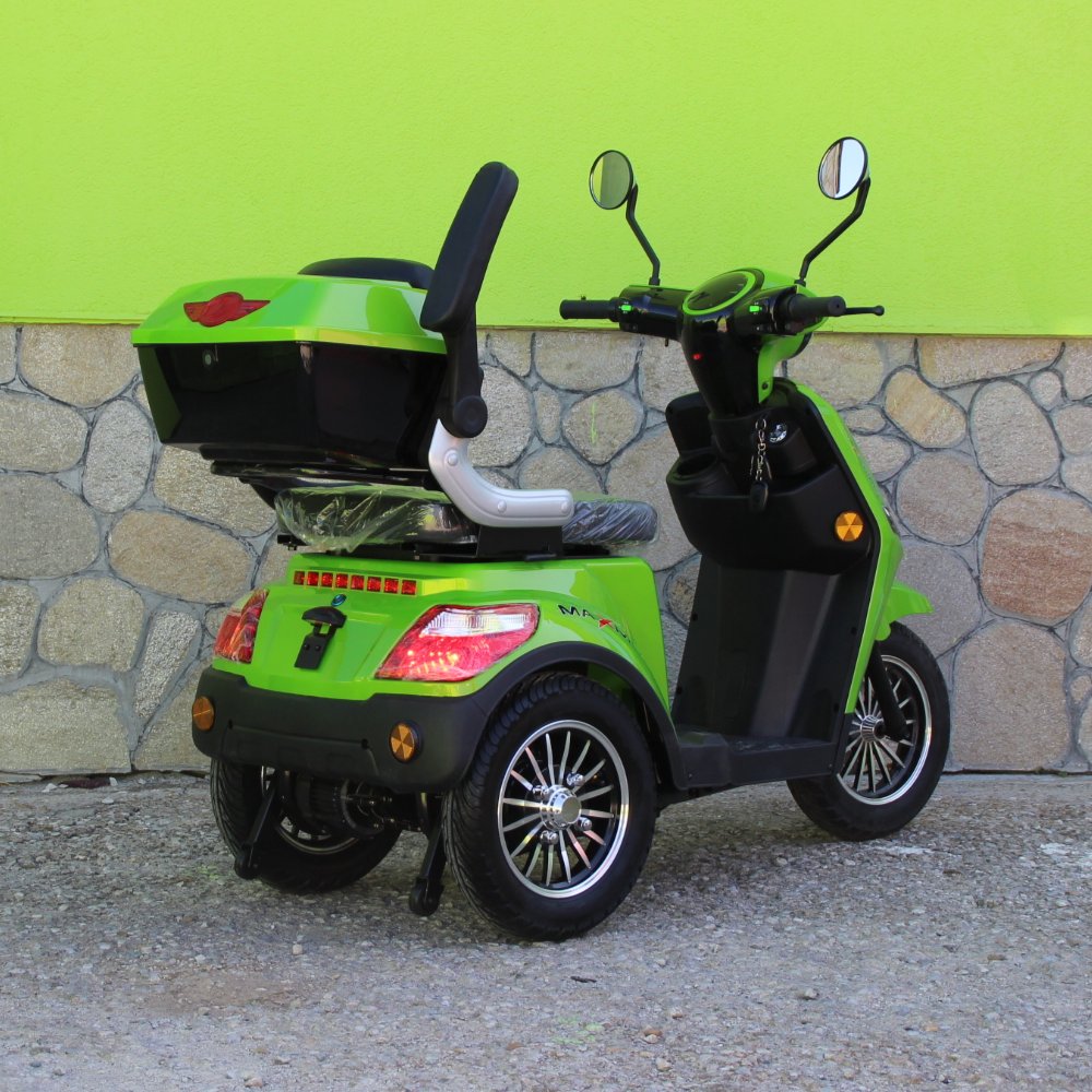 Електрическа триколка MaxMotors FM1 Lux GREEN 1500W - Image 4