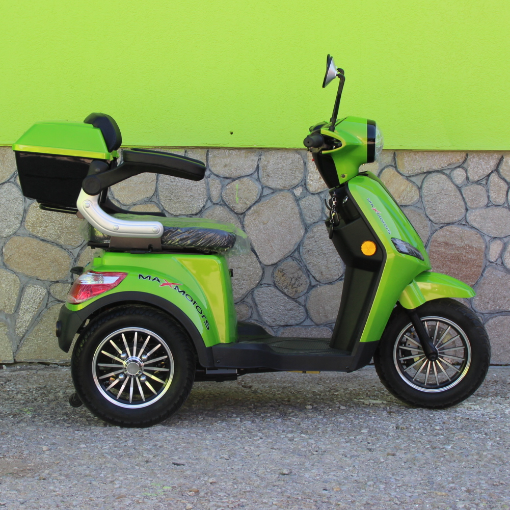 Електрическа триколка MaxMotors FM1 Lux GREEN 1500W - Image 5