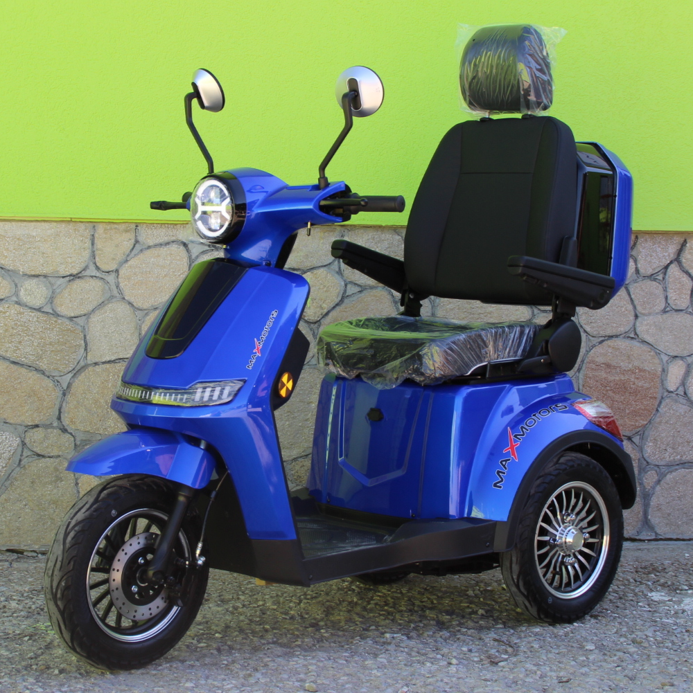 Електрическа триколка | Blue, 1800W, кресло - vikilux