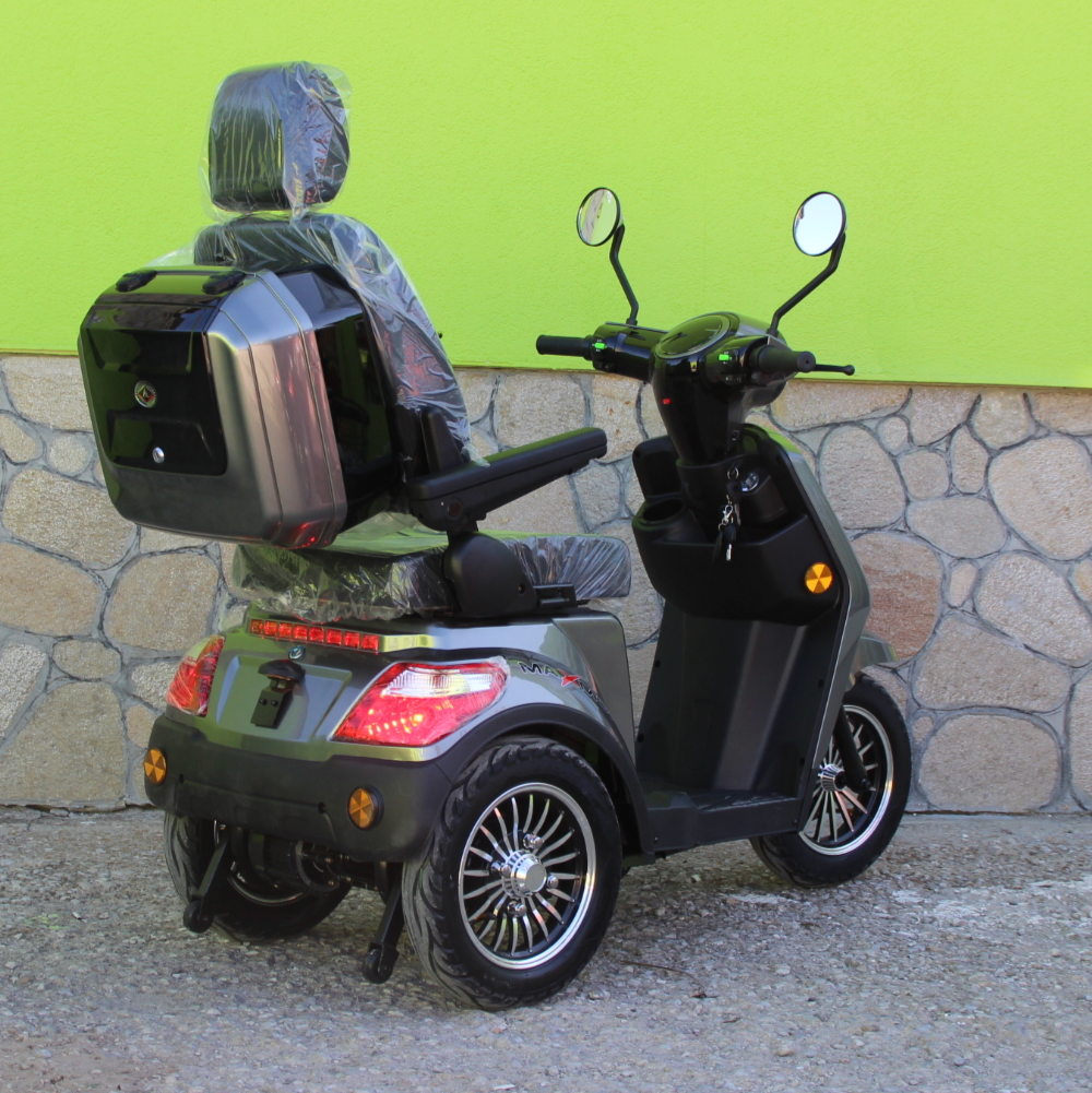 Електрическа триколка Max Motors FM2 PRO Gray 1800W - Image 2