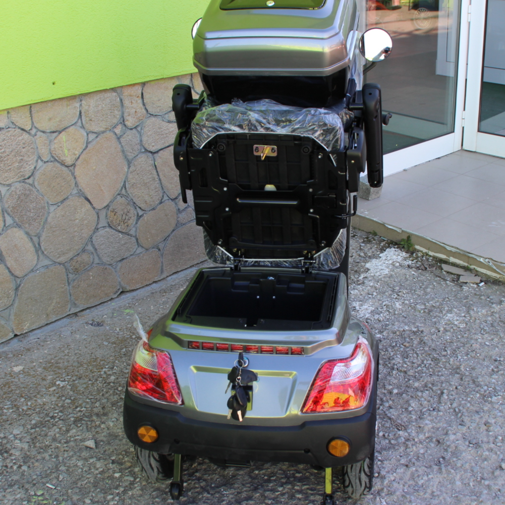 Електрическа триколка Max Motors FM2 PRO Gray 1800W - Image 6