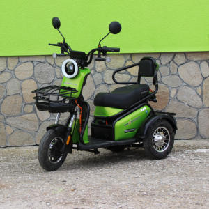 Електрическа триколка | Pudding Green, 1800W - vikilux