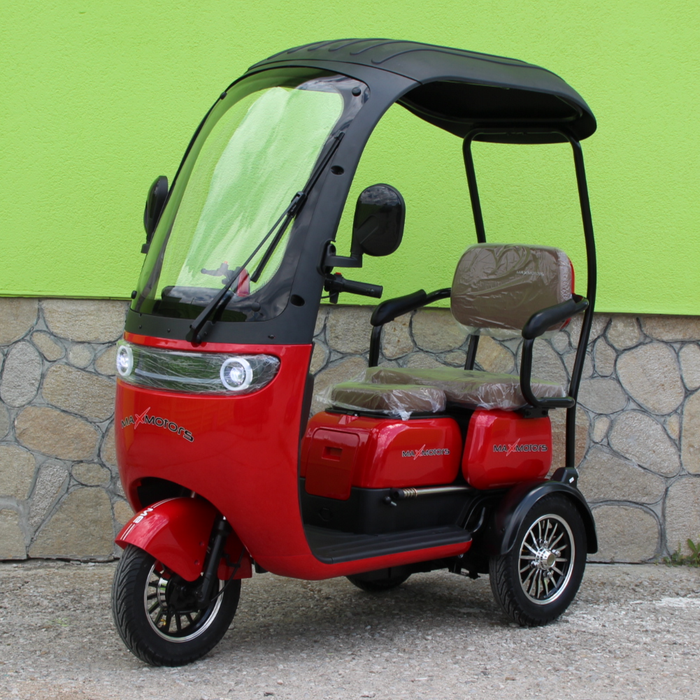 Електрическа триколка Red Apple | 1800W, триместна - vikilux