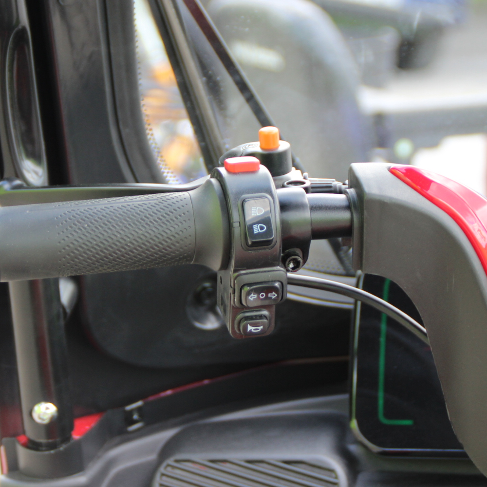 Електрическа триколка MaxMotors Red Apple X3 1800W, триместна - Image 10