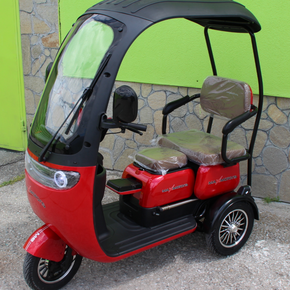 Електрическа триколка MaxMotors Red Apple X3 1800W, триместна - Image 8