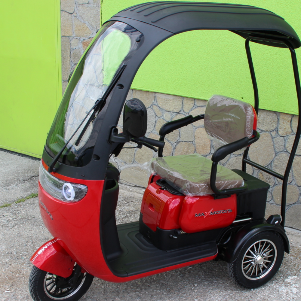 Електрическа триколка MaxMotors Red Apple X3 1800W, триместна - Image 6